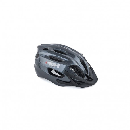 Author Saber X1 Inmold Helmet, Grey, 53-59cm