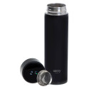 Adler | Thermal Flask | CR 4507bk | Capacity 0.473 L | Material Stainless steel/Silicone | Black