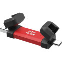 Silicon Power DS72 | 500 GB | USB Type-A/USB Type-C 3.2 Gen 2 | Red