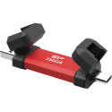 Silicon Power DS72 | 250 GB | USB Type-A/USB Type-C 3.2 Gen 2 | Red