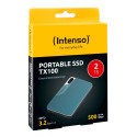 Intenso Lesen/Schreiben bis zu 500 MB/s/2TB USB Type-C 3.2 Gen 1 (3.1 Gen 1) Blue, Grey