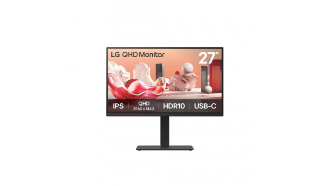 LG 27BA75QB-B.AEU computer monitor 68.6 cm (27") 2560 x 1440 pixels Wide Quad HD LED Black