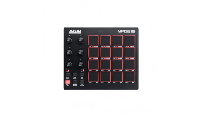 AKAI MPD 218 Pad controller MIDI USB Black