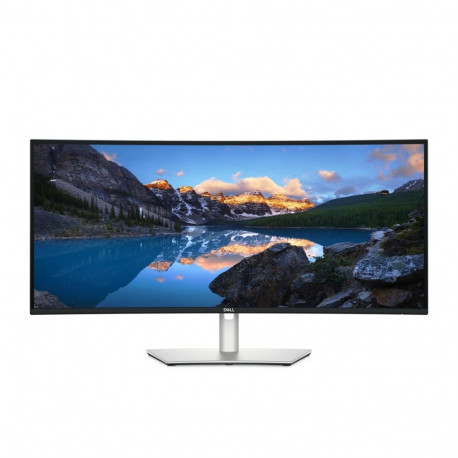 DELL monitor UltraSharp U3425WE 86.7cm (34.1") 3440 x 1440 pixels Wide Quad HD LCD, must, hõbe
