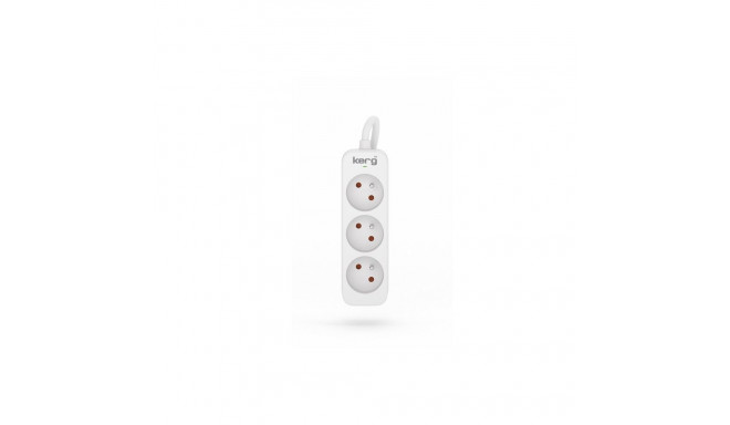 KERG power strip 3 sockets 3m 10A