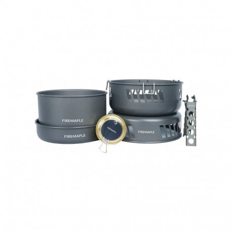 FireMaple COOKING KIT W ALCOHOL BURNER