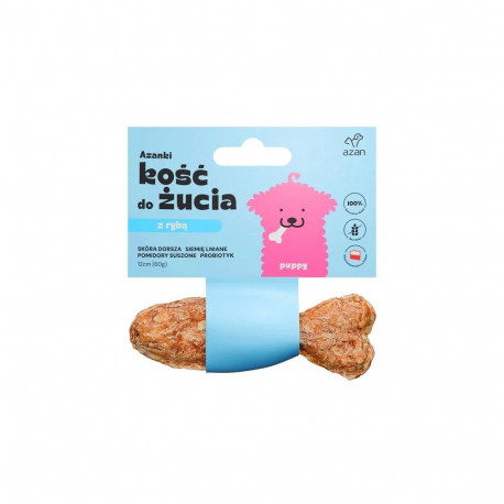 AZANKI tursaluuga probiootikumiga kutsikatele kalakujuline – koeramaius – 12 cm