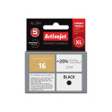 Activejet AL-16N Ink Cartridge (replacement for Lexmark 16 10N0016; Supreme; 15 ml; black)