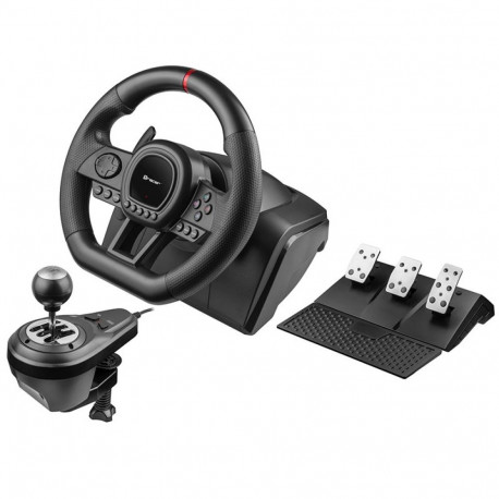 Tracer SimRacer Manual Gearbox 6in1 Black Steering wheel + pedals + shifter Analogue Nintendo Switch