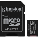 Kingston Technology 64GB micSDXC Canvas Select Plus 100R A1 C10 Card + ADP