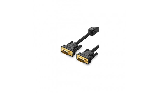 Ugreen VG101 11630 VGA (male) - VGA (male) cable FHD 1,5 m Black