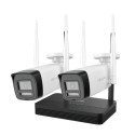 HiLook IKS-2044BH Easylink Wi-Fi 6 Wireless Video Kit 4MP 2x Bullet Camera + WiFi NVS