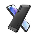 Spigen Rugged Armor - Etui do Samsung Galaxy A55 5G (Matte Black)