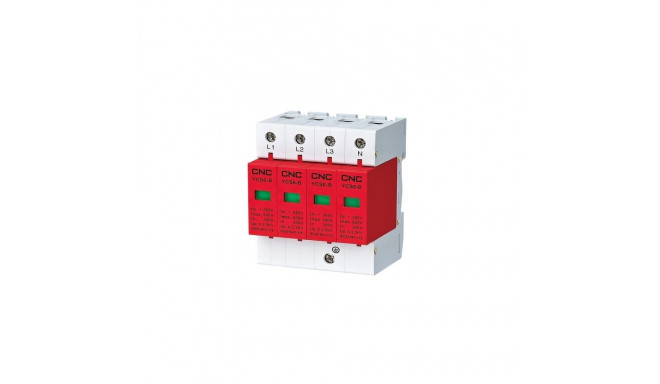 Surge Protection Device, 4P, Class B, 30-60 kA, 385VAC