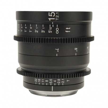 Laowa 15mm T2.1 Zero-D Cine Lens - Canon RF (feet)