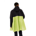 Valero Poncho, neon yellow/black vihmakeep - XL