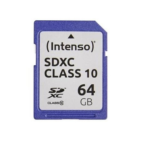 MEMORY SDXC 64GB C10/3411490 INTENSO