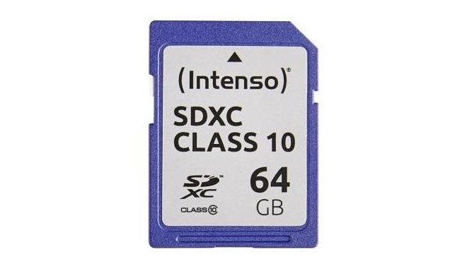 MEMORY SDXC 64GB C10/3411490 INTENSO