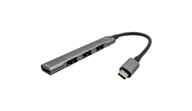 "D I-TEC USB-C METAL HUB 1X USB 3.0 + 3X"