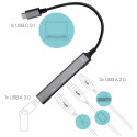 "D I-TEC USB-C METAL HUB 1X USB 3.0 + 3X"