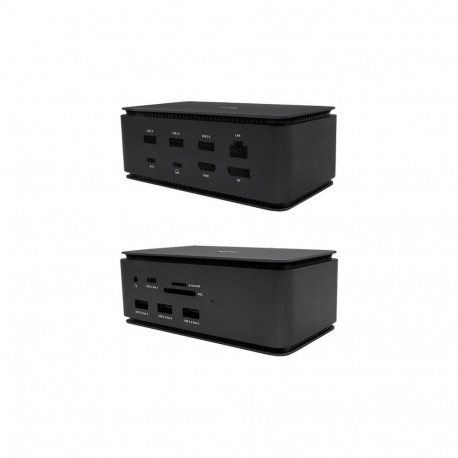 "D I-TEC USB 4.0 Metal Docking station Dual 4K HDMI DP PD 80 W"