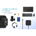"D I-TEC Dockingstation USB-C Dual Display Power Delivery"