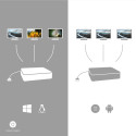"D I-TEC USB-C 3XLCD DOCK W/ PD85W"