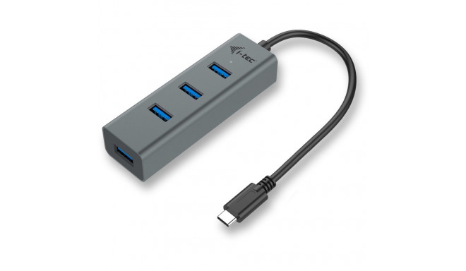 "D I-TEC USB-C METAL 4-PORT HUB"