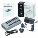 "D I-TEC USB 3.0 HUB 7 PORT 36 W"