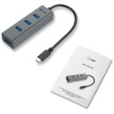 "D I-TEC USB-C METAL 4-PORT HUB"
