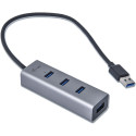 "D I-TEC USB 3.0 METAL 4-PORT HUB"
