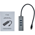 "D I-TEC USB-C 3-PORT HUB + GLAN"