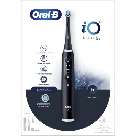 Oral-B elektriline hambahari iO Series 6s, laavamust