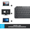 "NL Logitech MX Keys Mini Wireless Keyboard Dark Grey USL"