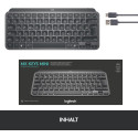 "NL Logitech MX Keys Mini Wireless Keyboard Dark Grey USL"