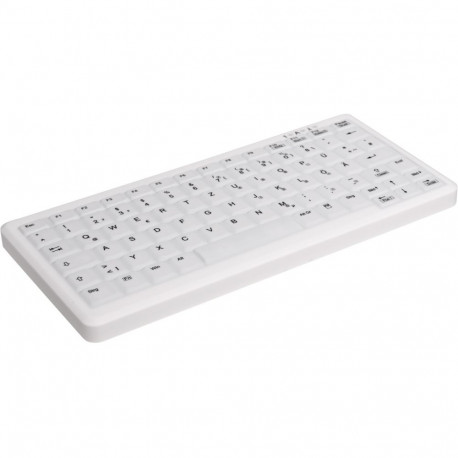 Cherry klaviatuur ACTIVE KEY MTA AK-C4110 juhtmevaba DE-asetus IP68, valge