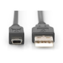 "Digitus USB A-B ST-ST mini USB 1.0m"