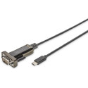 "DIGITUS Adapter USB2.0/C -> seriell D-Sub9 St/St + 1.0m Kab"