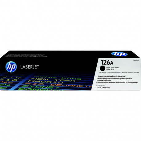 "HP 126A original LaserJet Toner cartridge CE310A black standard capacity 1.200 pages 1-pack"