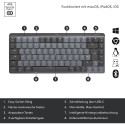 "Logitech Master Series MX Mechanical Mini graphite"