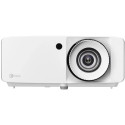 "(3840x2160) Optoma UHZ66 DLP 16:9 3D 4000-Lumen Laser HDMI USB Speaker 4K UHD White"