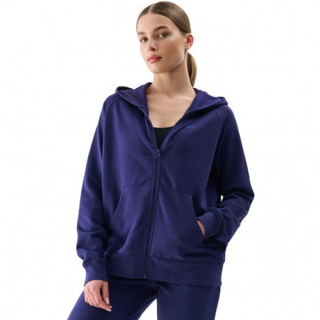 Bluza damska 4F F1763 granatowa 4FWMM00TSWSF1763 31S XL