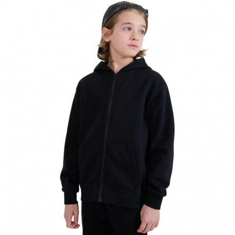 Bluza dla chłopca 4F M1859 głęboka czerń 4FJWMM00TSWSM1859 20S 128cm