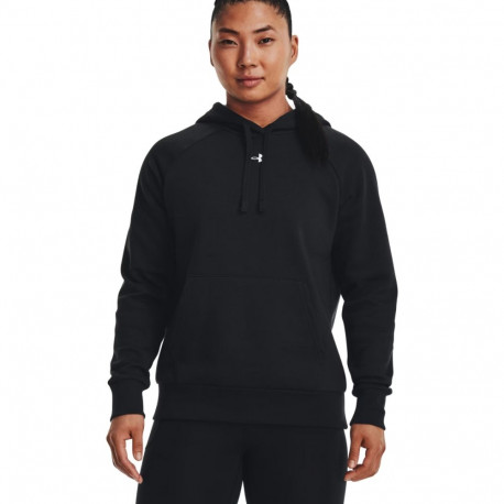 Bluza damska Under Armour Rival Fleece Hoodie czarna 1379500 001 M