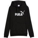 Bluza damska Puma ESS No.1 Logo Hoodie czarna 682390 01 M