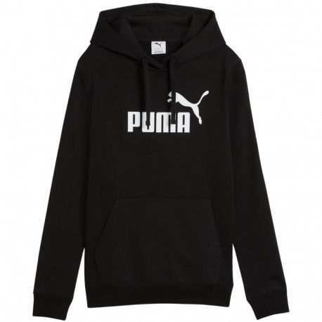 Bluza damska Puma ESS No.1 Logo Hoodie czarna 682390 01 2XL