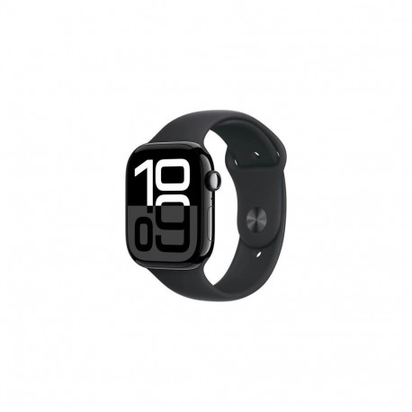 Apple Watch Series 10 GPS + Cellular 46mm Jet Black Alu Case, Black Sport Band M/L EU MWY43