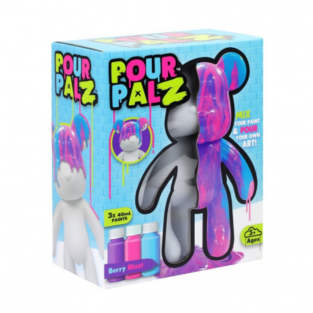 Pour Palz DIY Paint Bear-Golden Dream