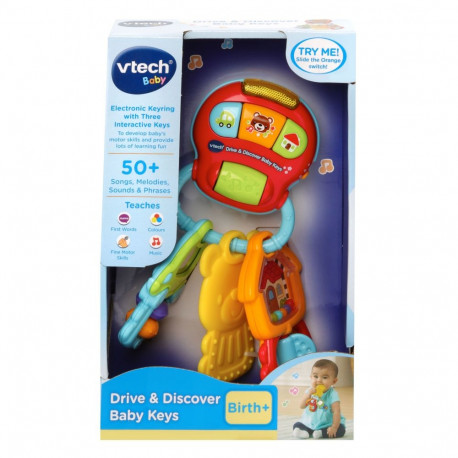 VTECH Arendav mänguasi Autovõtmed (inglise keeles)