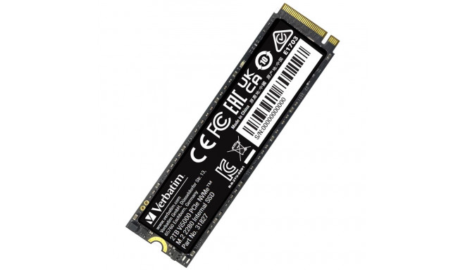 Verbatim Vi5000 M.2 SSD      2TB PCIe4 NVMe                 31827